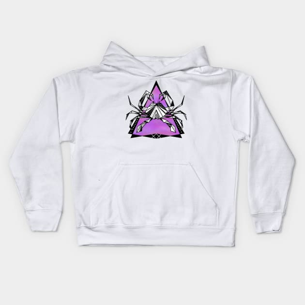 Cancer crab zodiac sign Kids Hoodie by mailboxdisco